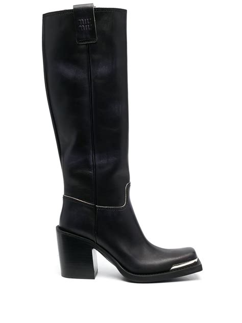 miu miu knee high boots